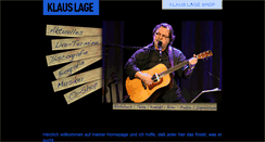 Desktop Screenshot of klauslage.de