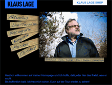 Tablet Screenshot of klauslage.de